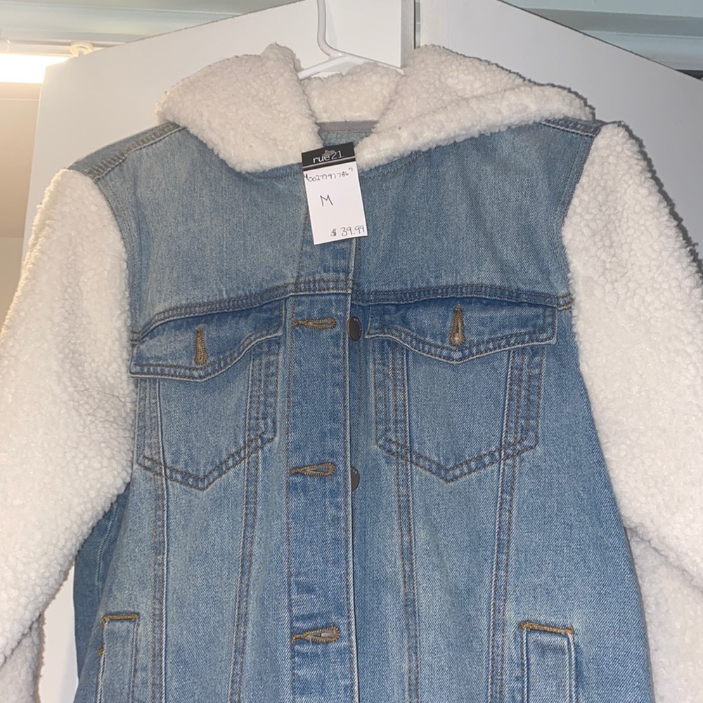 Sherpa Denim Jacket